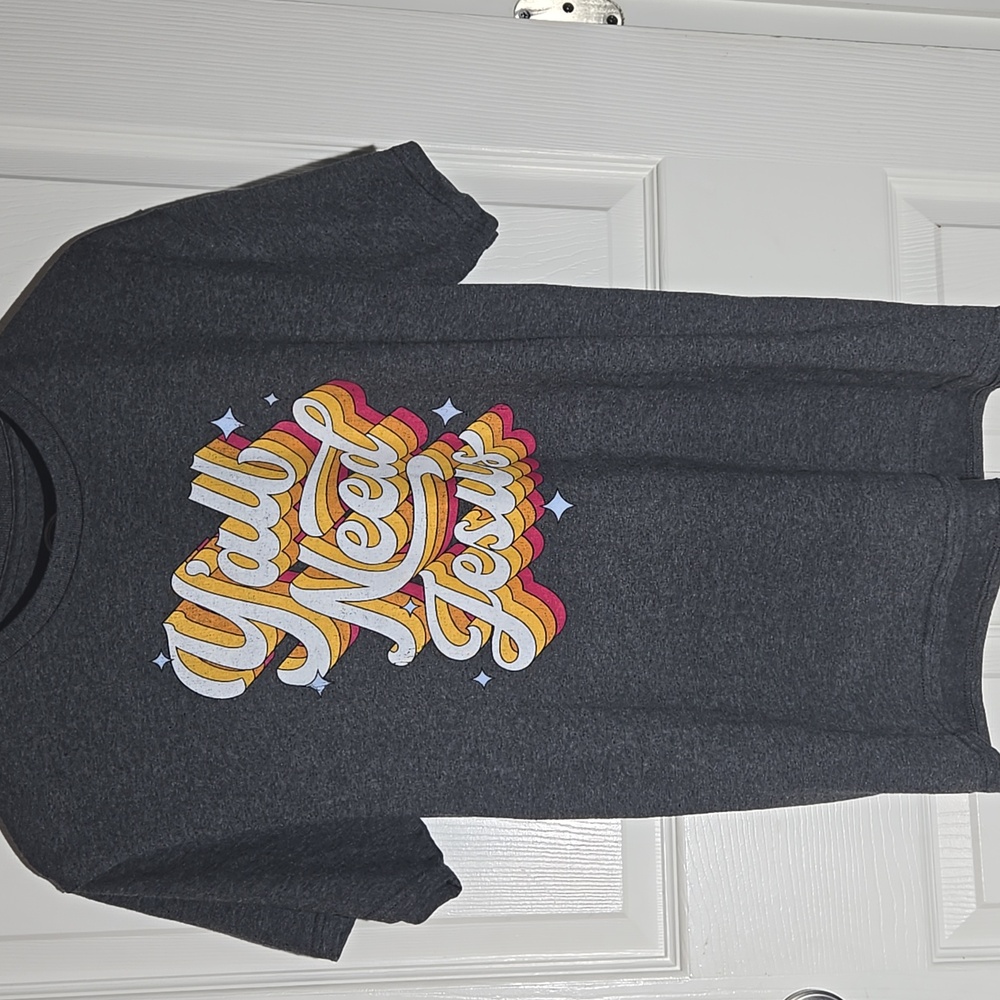 Gray Graphic T-Shirt